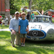 Allen Stephens and son Jacob at the Forest Grove Concours d’Elegance.